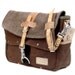 Canvas Messenger Bag // Upcycled and Handmade by peace4you - Model paul-2090