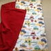 Personalized Nap Mat, Great for Daycare, Preschool or Kindergarten, Padded, Cars and animals.
