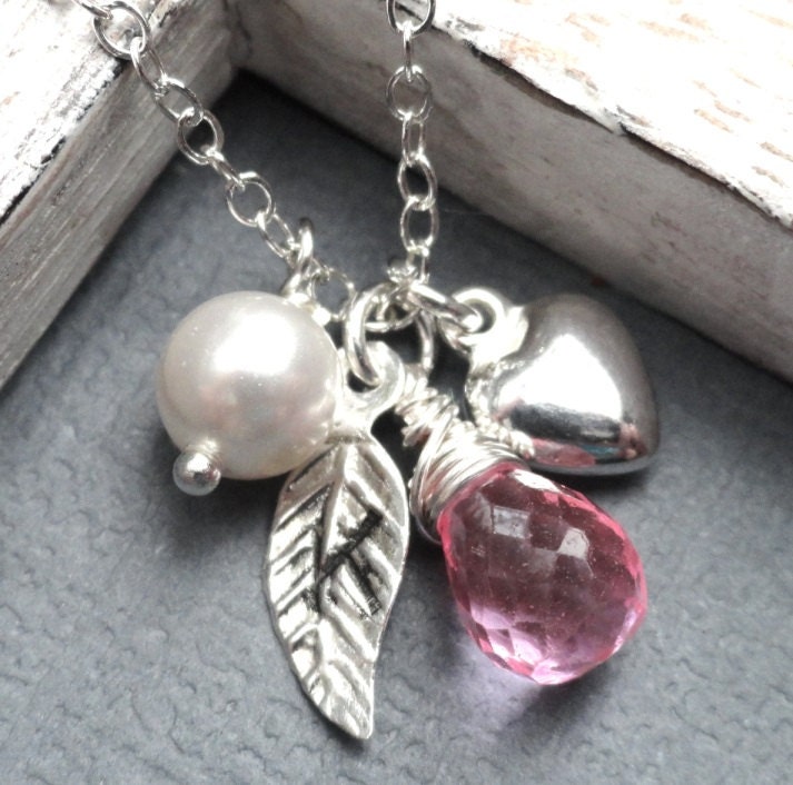Personalized Initial Necklace All Solid Sterling Silver Elegant Handcrafted Jewelry Personalized Gift