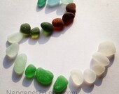 Small Irish Sea Glass Shards (20)