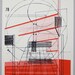 Perspective architecture 2, architectural graphic design, 16 x 20 inches silkscreen print