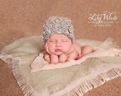 Newborn Sea Mist Merino HandSpun Yarn  ---Thick and Thin ---   READY To SHIP
