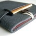 iPad Mini Case, iPad Mini Sleeve, iPad Mini Cover, With Pocket - Herringbone