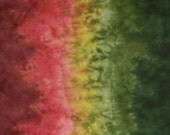 Hand Dyed Fabric Gradient - Coleus