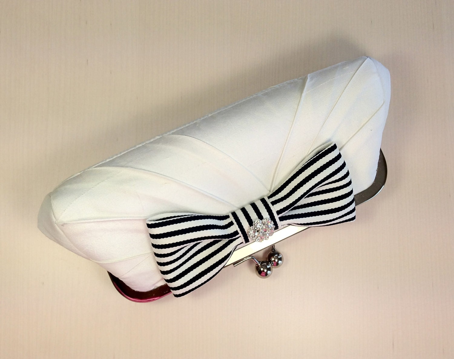 Hamilton St. Bride Clutch - READY TO SHIP - love birds