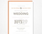 Chloe Wedding Invitation (Printable)
