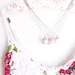 Bridesmaid Locket Necklace - Locket Set - Silver Locket - Round Locket - Whimsy - Bridal - Bridesmaid