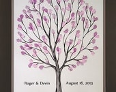 Tempo Wedding Thumbprint Tree for up to 175 Guests