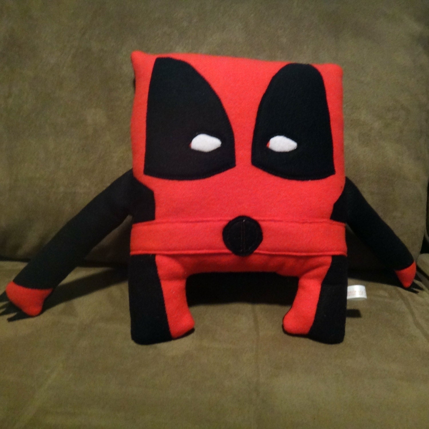 Deadpool Super Hero Plush Monster - Made to Order