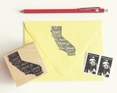 Home State Personalized Return Address Stamp