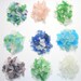 Beach Decor Sea Glass & Shell Frame - Nautical Seashell Frame w Beach Glass and Starfish - 5x7, Any Color