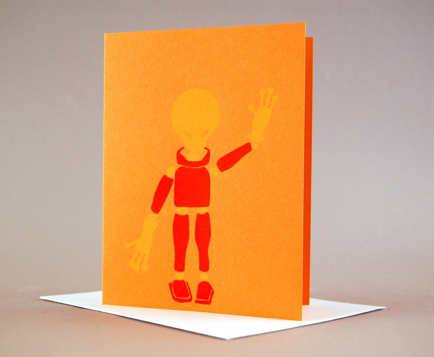 Waving Alien (set of six)