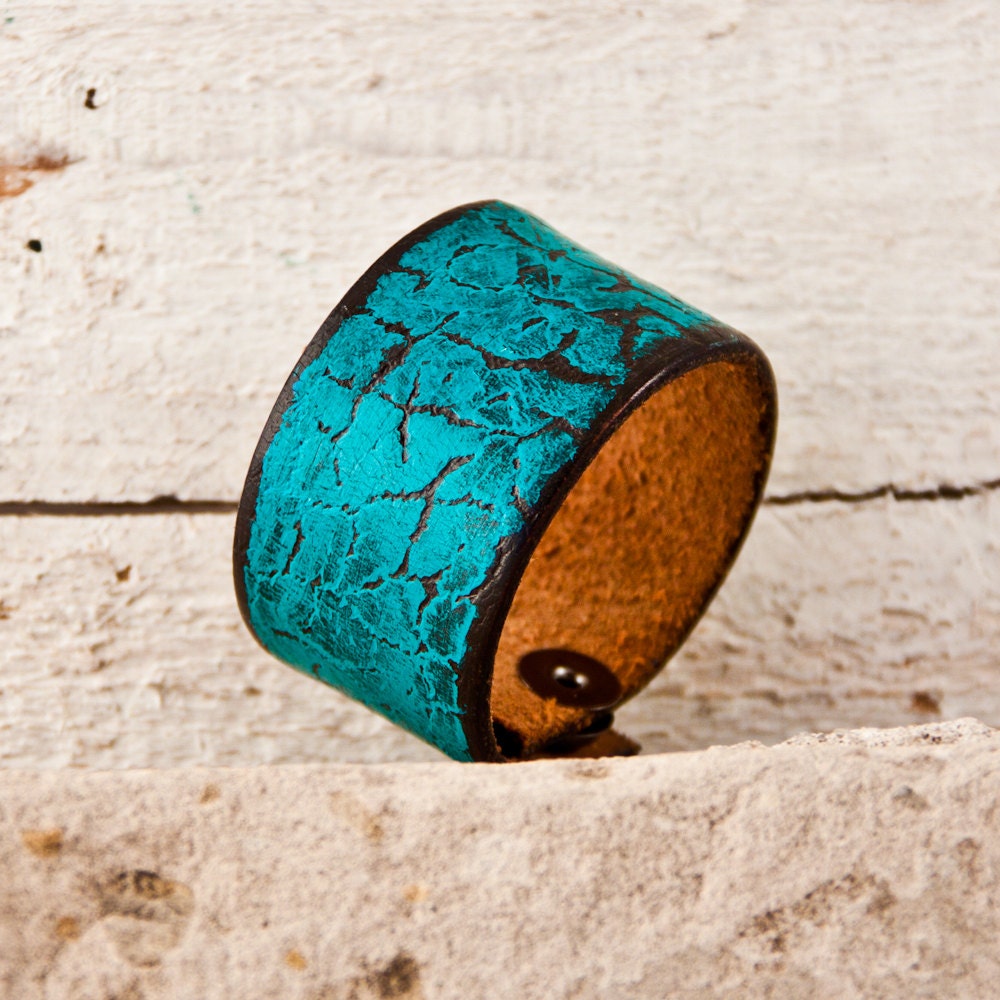 Turquoise Jewelry Bracelet Cuff - Festival
