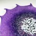 Blown Glass Wall Art Amethyst Purple Starburst Wall Hanging Decorative Art