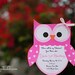 Valentine Valentine's Day Owl Birthday Invite Invitation Invitations
