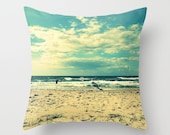 The Baltic Sea No.3 . Throw Pillow . Home Decor . Decoration . Elegant . Romantic . Nature . Sea . Summer . Beach . Vacation