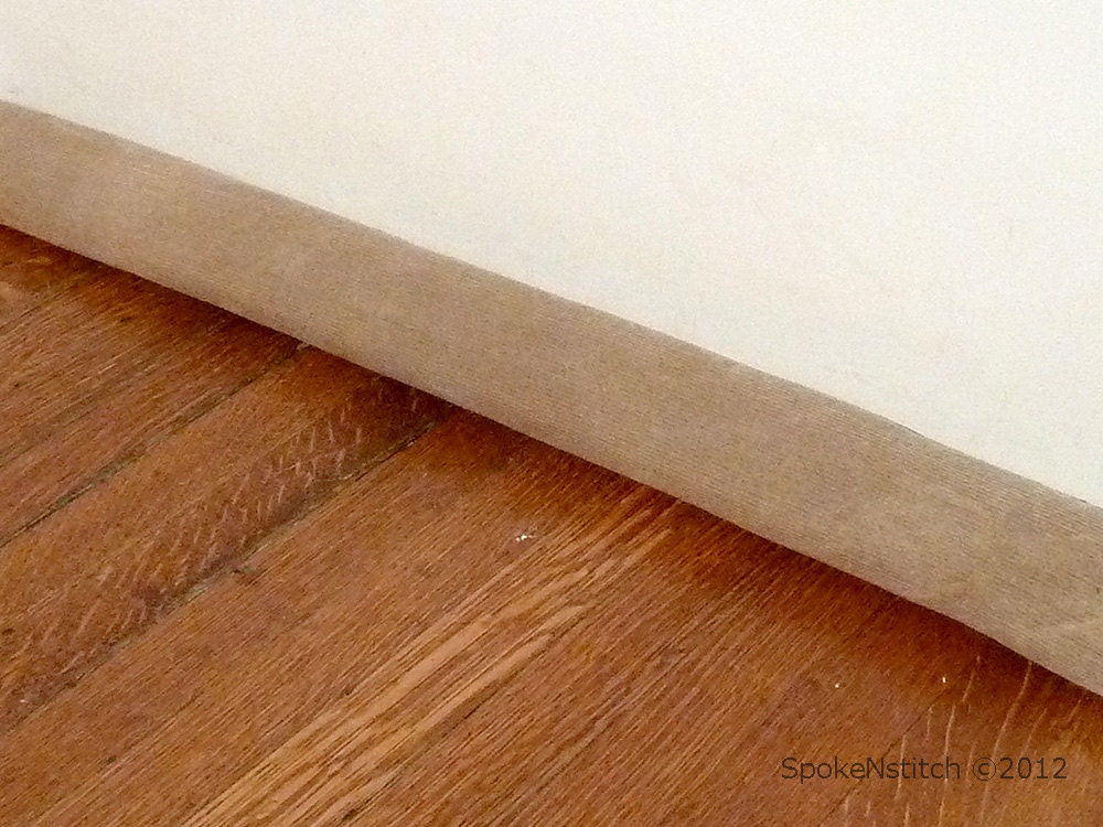 Door Draft Stopper, Door Snake - Tan Corduroy