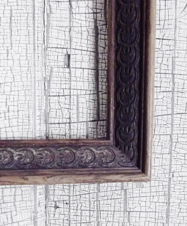 Vintage Carved Wood Frame