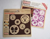Vintage Cake Stencil Set Kaiser Bakeware made in West Germany