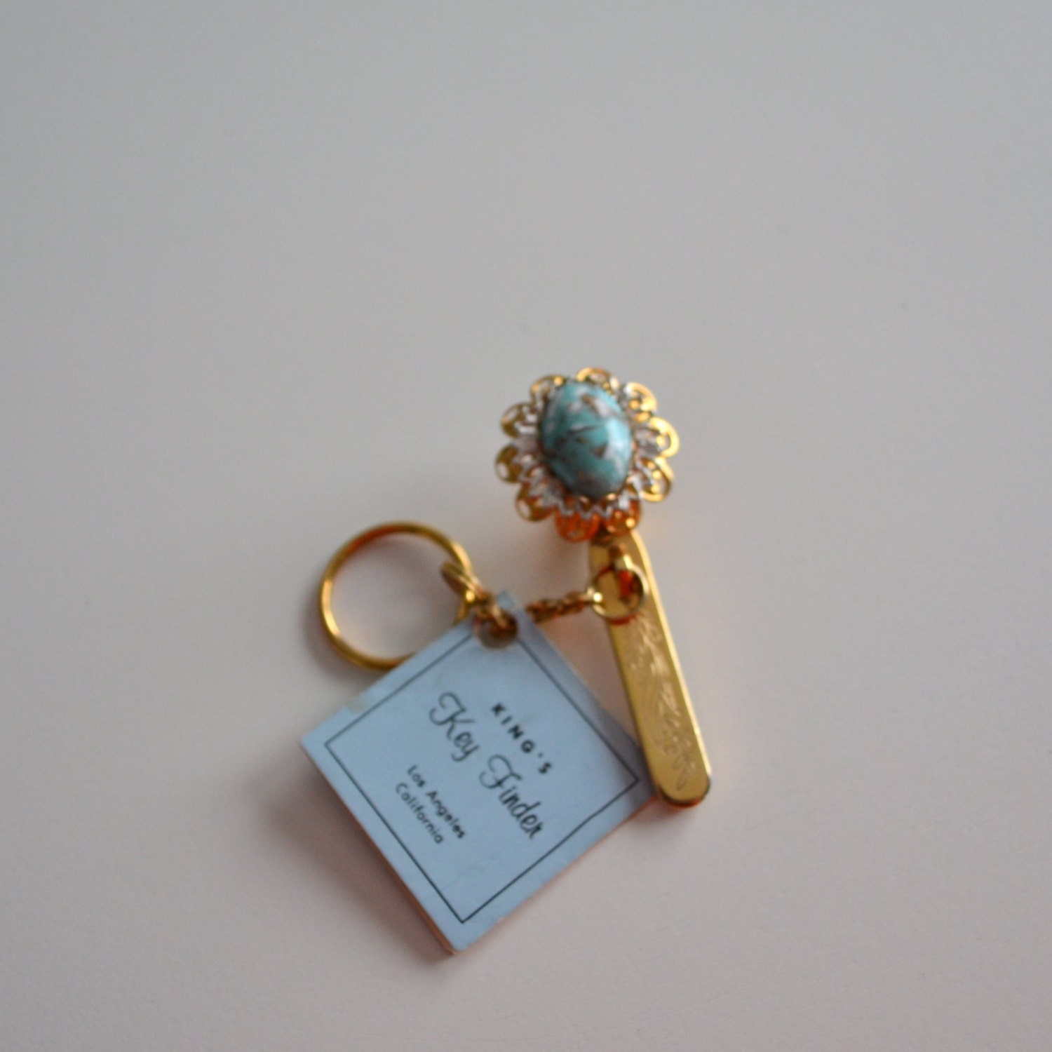 Vintage King's Key Finder-Purse Key Ring