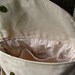 SMALL PLEASURES PURSE /bird handbag /off white Water Repellent canvas /tote/eco friendly/school bag /optional colors available-