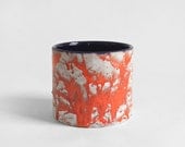 Vintage Pottery Vase - Planter, Mid Century, Modern, West German, Retro, Eames