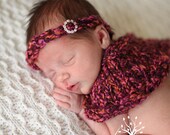 Hand Knit Baby Shrug Hug Cape Newborn Baby Photography Photo Prop