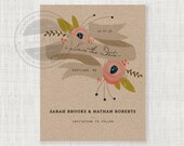Edith. printable save the date