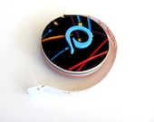 Knitting Needles Lovers Pocket Fabric Tape Measure