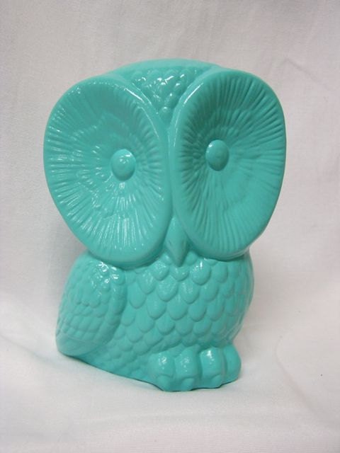 Way to Cute Baby Owl Turquoise