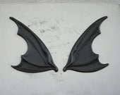 Gothic Wings, Vampire, Bat, Dark Bird, USA Brass Metal, Dark Gothic, Brass Ox, Or Dirty Silver Ox
