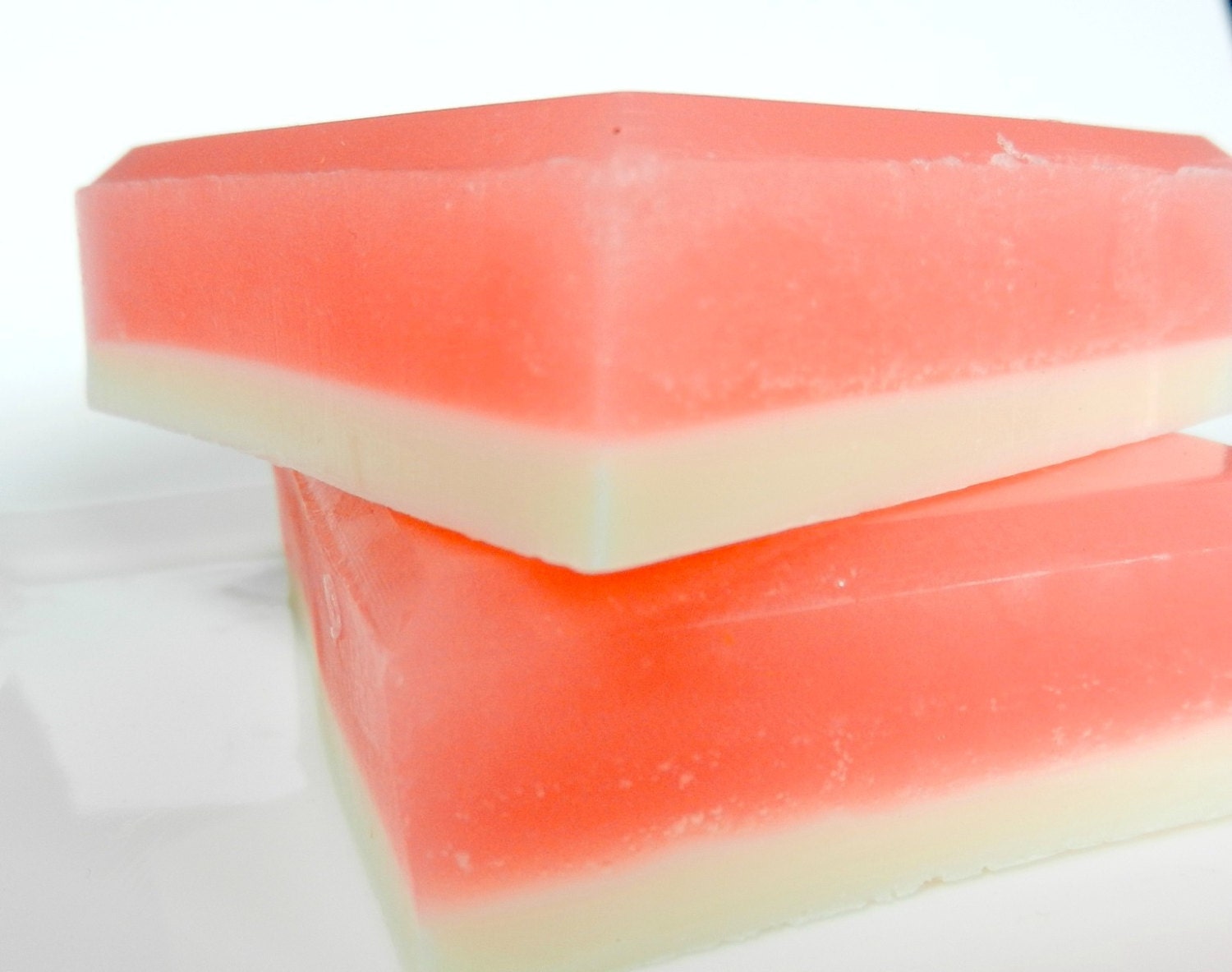 Soap - Pink Sugar Scrub Soap - Sugar, Cotton Candy, Lemon Drops - Exfoliating soap