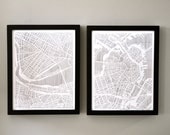 boston DIPTYCH ART PRINT