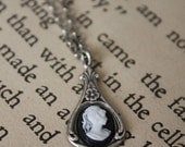 ON SALE Cameo Necklace