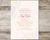 Bright Mum Bridal Shower Invitation -  Set of 25