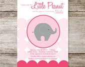 Little Peanut Baby Shower Invitation - Set of 25