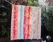 RUFFLeD RoWS RaG QUILT PDF PATTERN Super Quick And Cute