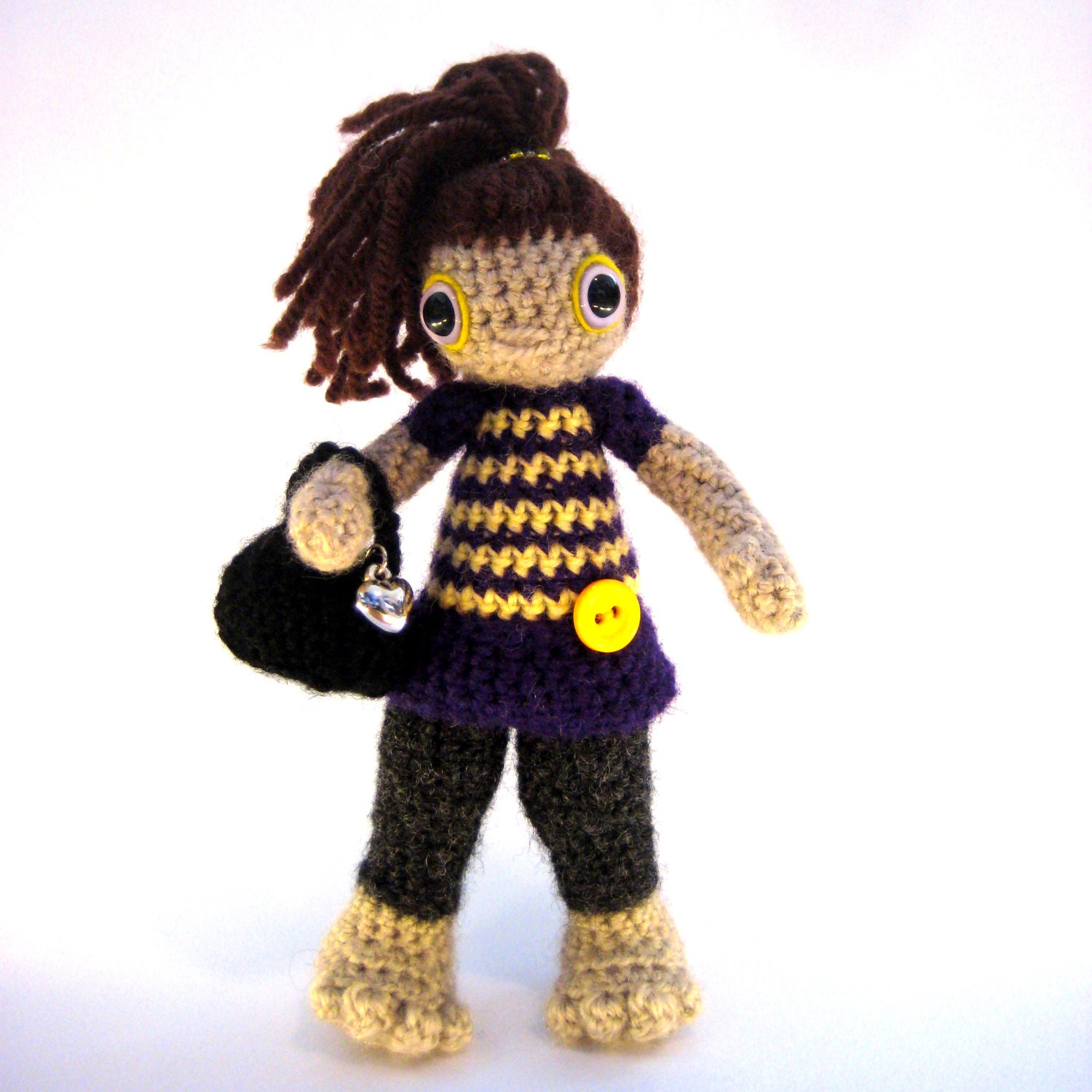 Amigurumi girl doll - Kali the Fashionista