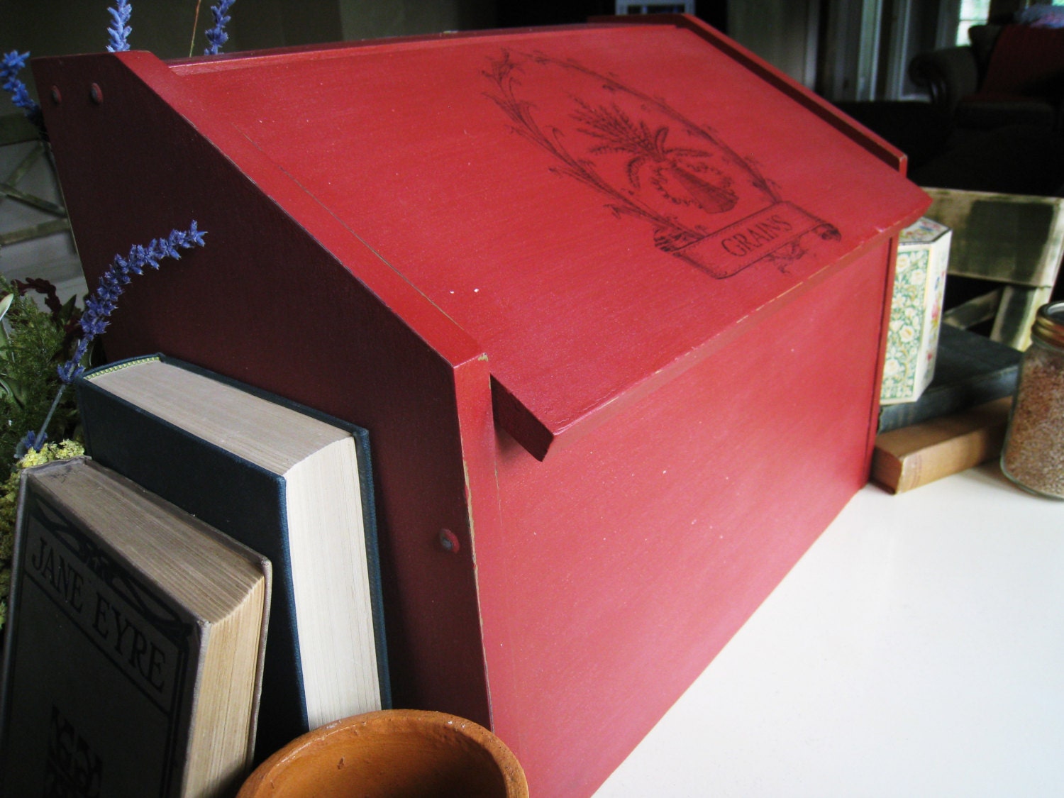 Great Grains Kitchen Box Home and Living Kitchen Decor