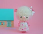 Amigurumi Bear. Artist bear. Teddy Bear for Blythe.