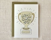 Congratulations Card - You Don't Suck