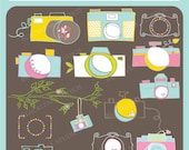 Camera - Photographers Tools, Retro Camera, Photo, Image, Vintage, premade logo, photography - Personal and Commercial Use Clip Art Il_170x135