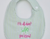 Bib, Baby shower gift, Christian