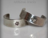 Ring - Adjustable, Secret Message, Sterling Silver