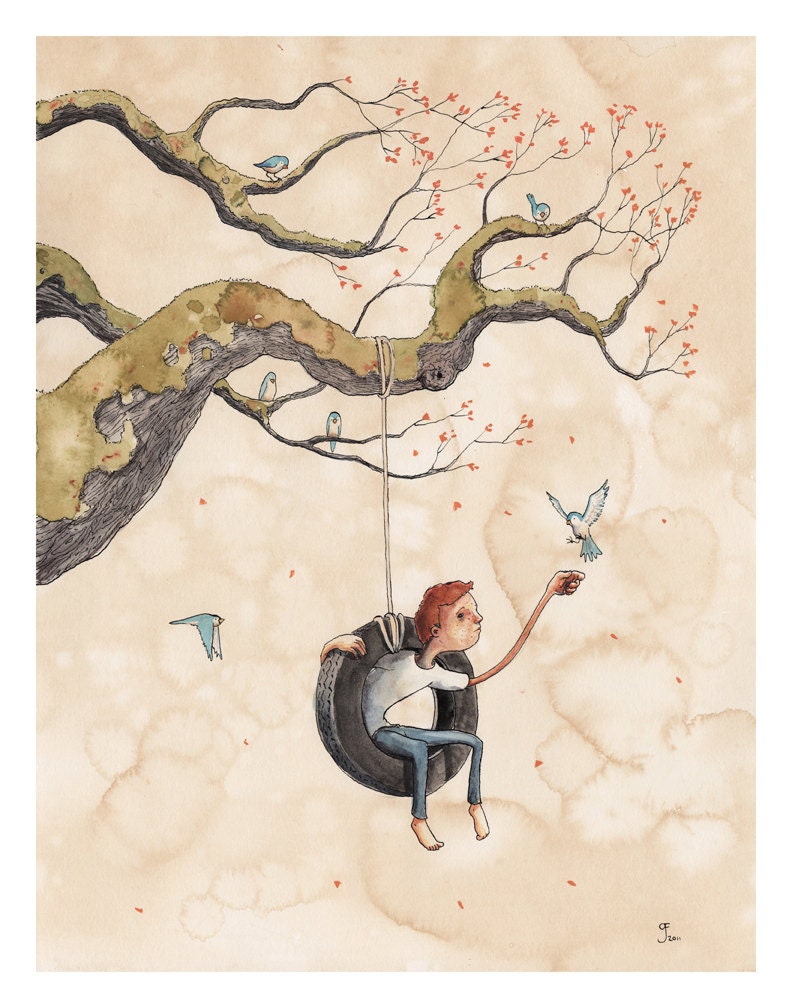 Swing limited edition print