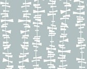 Windham Fabrics - Glimma Collection by Lotta Jansdotter - Kita in Fog - Fat Quarter