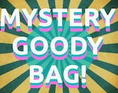 MYSTERY Goody Bag with Original Artwork Art Prints Buttons and More