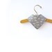 Grey Ship Bib for organic Babies, Eco-friendly bandana Bib with cute little boats on light grey, Baby shower gift under 20USD