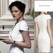 SHIRLEY pencil designer inspired dress custom made wiggle