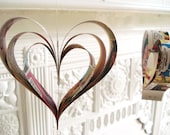8 Comic Hearts, Valentines Day, Wedding Decoration